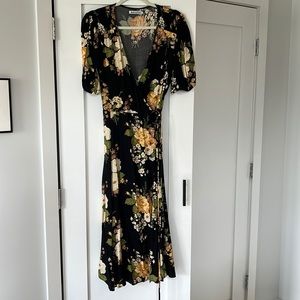 Reformation wrap dress